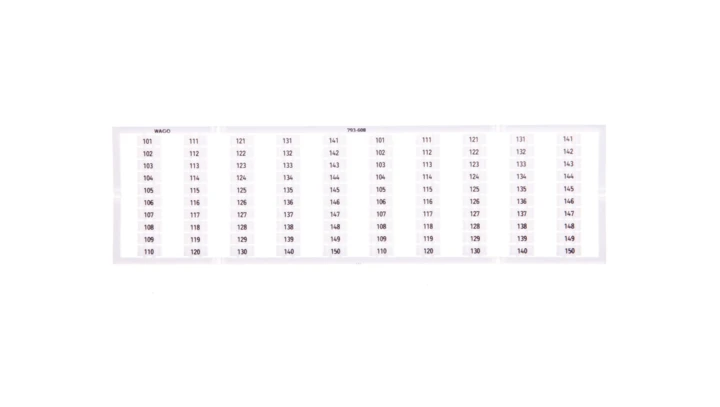 Oznaczniki WMB 2x 101-150 793-608 /5szt./