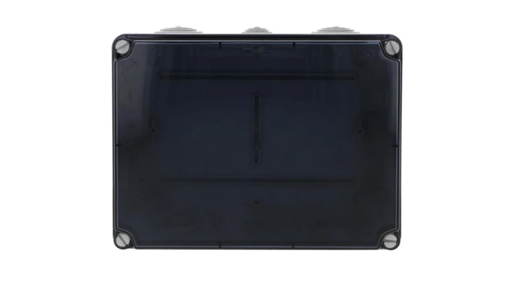 Puszka natynkowa LIGHT 245x185x95 10 dławnic transparentna EVT-231