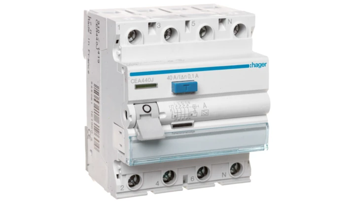Wyłącznik różnicowoprądowy 4P 40A 0,1A typ A CEA440J
