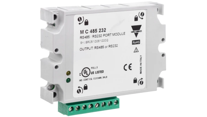 Moduł komunikacyjny Modbus RTU (RS485) do analizatorów WM20/30/40 MC485232