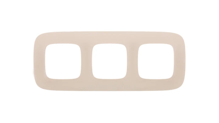 VALENA ALLURE Ramka potrójna kremowy 754313