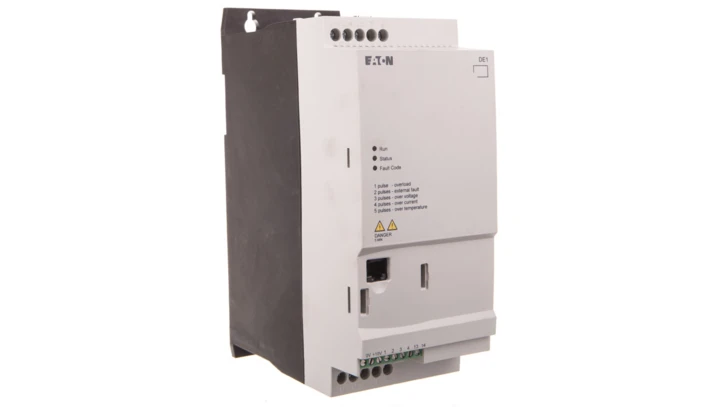Falownik Uwe=3x400V, Uwy=3x480V/8,5A 4kW, filtr RFI DE1-348D5FN-N20N 174338