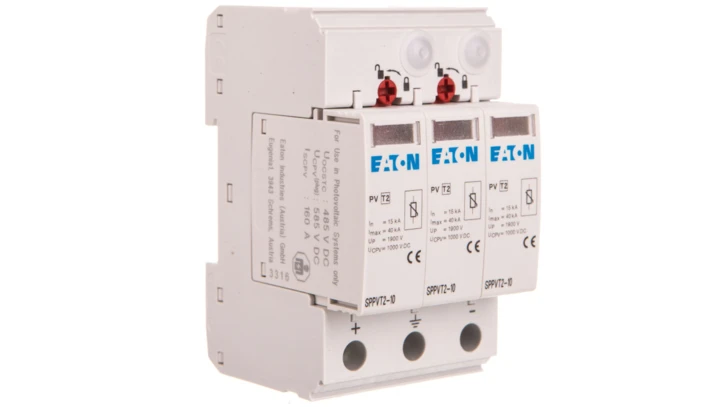 Ogranicznik przepięć C Typ 2 1000V DC z sygnalizacją SPPVT2-10-2+PE-AX 176089