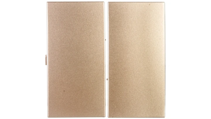 Simon 54 Klawisz podwójny do łączników/przycisków złoty DKW5/44