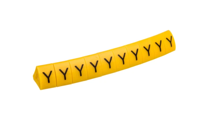 Oznacznik przewodów OZ-2/Y żółty E04ZP-01020403700 /100szt./