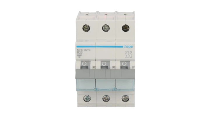 Wyłącznik nadprądowy 3P B 25A 6kA AC MBN325E
