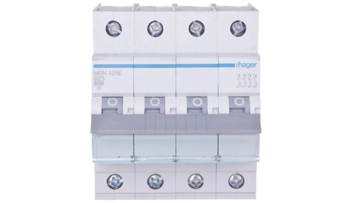Wyłącznik nadprądowy 4P B 25A 6kA AC MBN425E