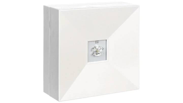 Oprawa awaryjna LOVATO II LED 3W (opt. road) 370lm 3h jednozadaniowa AT biała LV2R/3W/B/3/SE/AT/WH