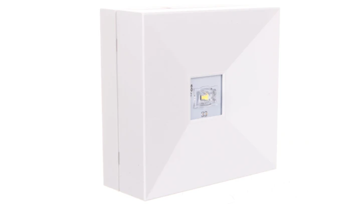 Oprawa awaryjna LOVATO II LED 2W (opt. universal) 240lm 3h jednozadaniowa biała LV2U/2W/C/3/SE/X/WH