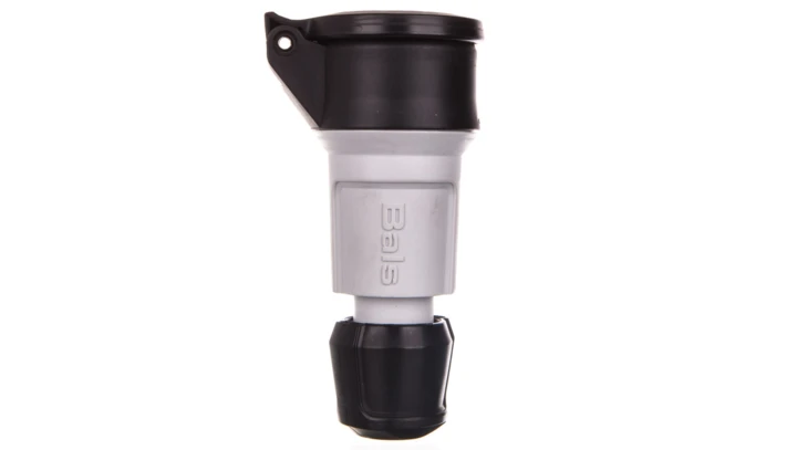 Gniazdo przenośne 2P+Z 16A 230V IP44 szare Multi-Grip 7491