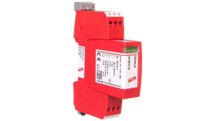 Ogranicznik przepieć Typ T3 2P 2kA 0,63kV DEHNrail M 2P 30 FM 953206