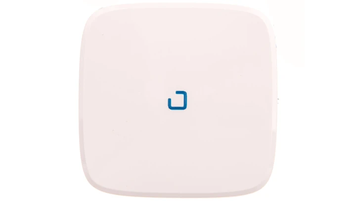 VALENA ALLURE Klawisz łącznika jednobiegunowego ze wskaźnikiem biały 755085