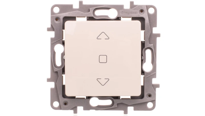 NILOE Łącznik do bezpośreniego sterowania roletami 10 AX kremowy 764611