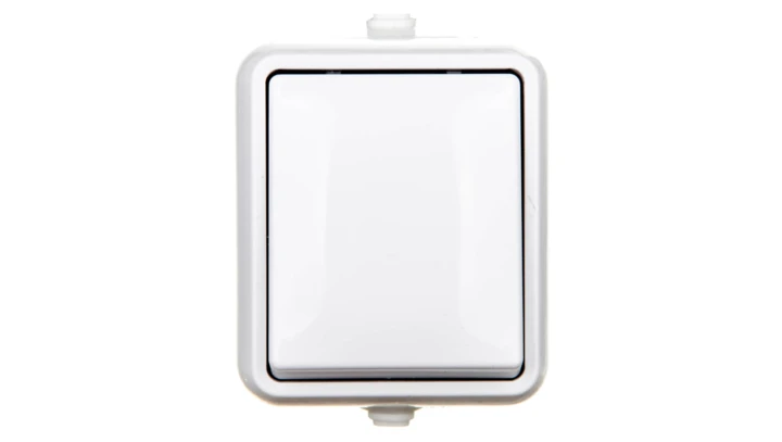 HYDRO Łącznik hermetyczny pojedynczy IP44 biały 120401