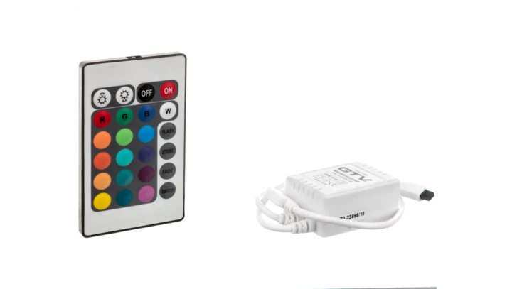 Kontroler LED RGB mini pilot 12/24V DC LD-KONMINI-RGB