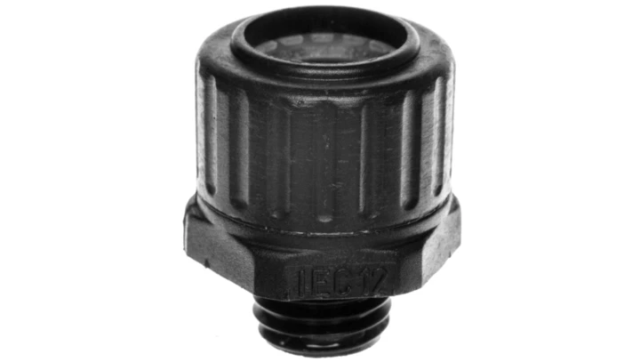 Dławnica do węża osłonowego M12 IP65 SILVYN HG-M 12x1,5 czarna 55501600 /100 szt./