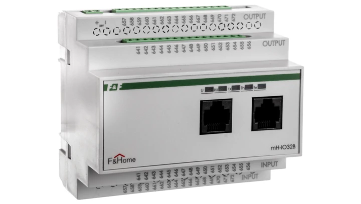 FHome.Moduł 320wejść -wyjść 24V DC mH-IO32-2