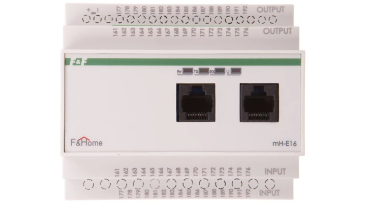 FHome Moduł 16 wejść + wejść urządzeń silnikowych 24V DC mH-E16 LEVEL 2