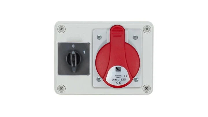 Rozdzielnica stacjonarna R-BOX 190 1x16A/5P wył. 0/1 IP44 B.1224W