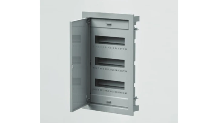 Rozdzielnica modułowa 3x12 podtynkowa RO-3 z metalowymi drzwiami IP40 (z N+PE) C.1536