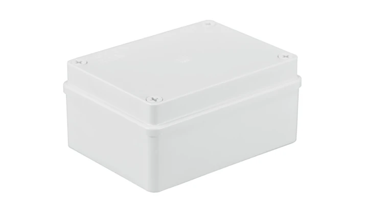 Puszka n/t hermetyczna 150x110x70 bez dławików IP56 biała S-BOX 316B