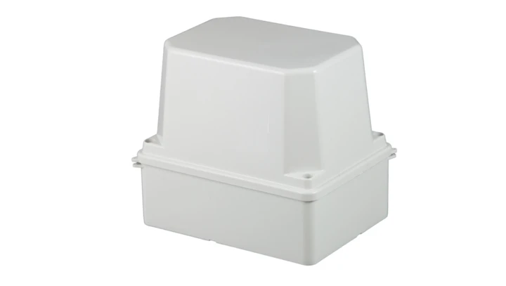 Puszka n/t hermetyczna 150x110x140 10 dławików wysoka IP55 szara S-BOX 306H