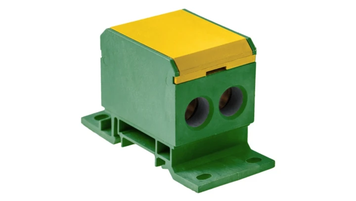 Blok rozdzielczy 160A 1P 2x6-70/2x6-70/Ż-Z E.4092/Ż-Z