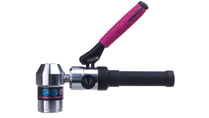 Ręczny dziurkownik hydrauliczny śruba hydrauliczna fi 19mm fi 9,5/19mm wiertło wstępne HSS fi 11mm zestaw tulejek dystans walizk