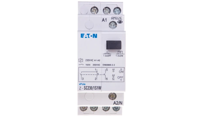 Przekaźnik impulsowy 16A 230V AC 1P 1Z Z-SC230/1S1W 265324