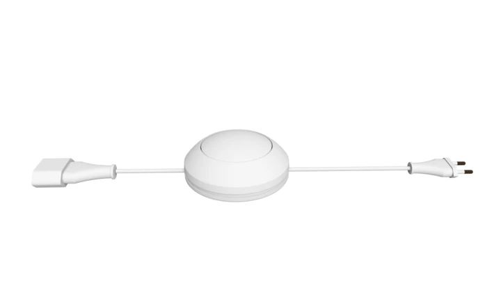 Supla przedłużacz z przyciskiem nożnym sterowany WI-FI 230V AC IP20 PNW-01 SPL10000008