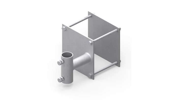 OG Uchwyt wysięgnika do konstrukcji niesymetrycznych fi 64mm 44100302