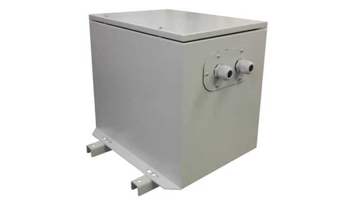 Transformator 3-fazowy separacyjny P3M 16002/A3x400/3x400V Dyn11 IP23 23,1A, w obudowie, IP23, Ta 40, 17557-0110