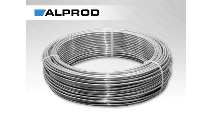 Drut aluminiowy fi 8 ( 20 kg - ok 148 mb) stop AlMgSi DRA 8/20