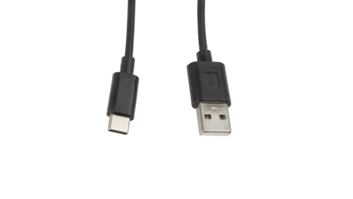 Przewód połączeniowy USB 2.0 HighSpeed 1m USB-C - USB A CA-USBO-10CC-0010-BK
