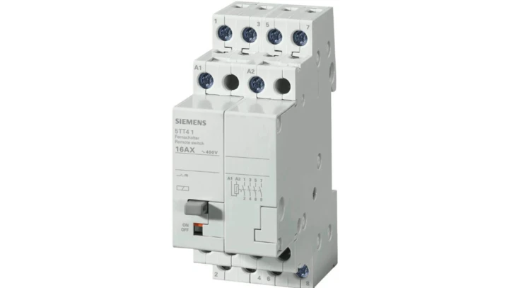 Przekaźnik instalacyjny bistabilny 16A 4Z 230V AC 5TT4104-0