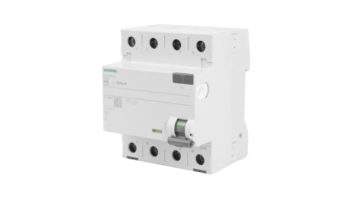 Wyłącznik różnicowoprądowy 4P 40A 0,3A Typ A 300mA 400V SENTRON 5SV3644-6