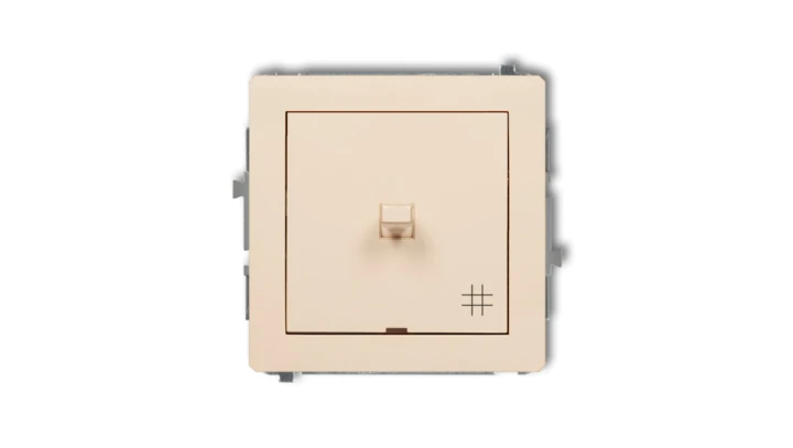 DECO Łącznik krzyżowy w stylu amerykańskim beżowy 1DWPUS-6