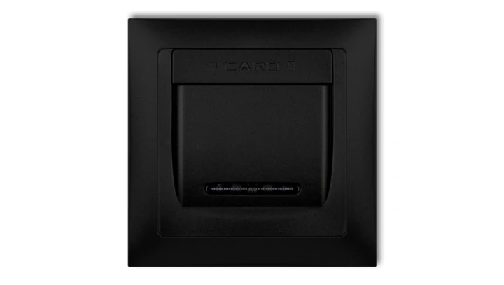 DECO Łącznik hotelowy DECO Soft czarny mat 12DSHSO-1