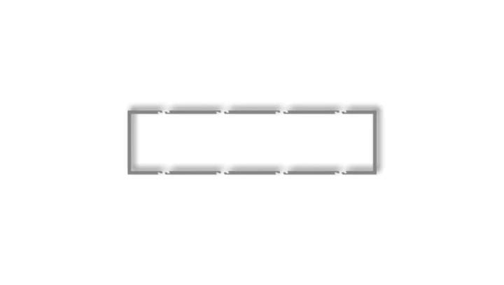 Ramka wypełniająca poczwórna serii DECO szary mat 27DRW-4