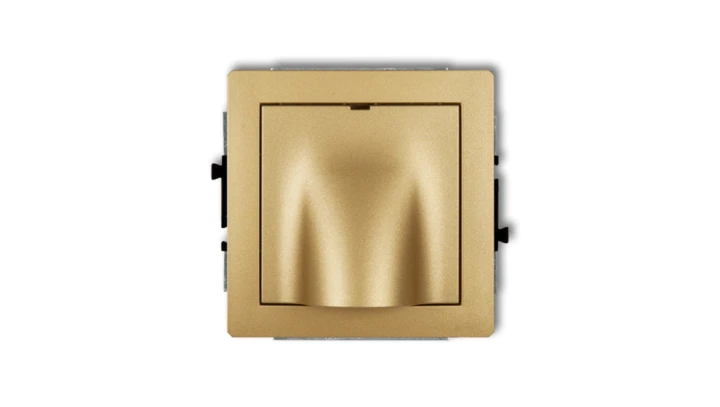 DECO Mechanizm wypustu kablowego złoty 29DWPK