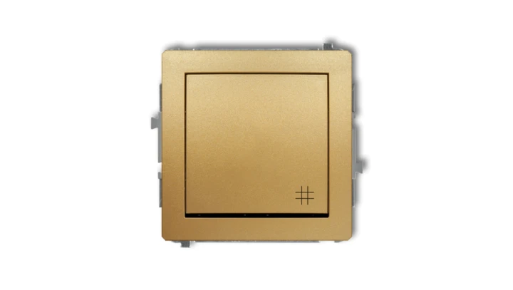 DECO Łącznik krzyżowy złoty 29DWP-6