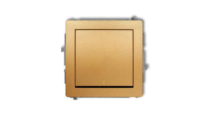 DECO Łącznik dwubiegunowego złoty 29DWP-9