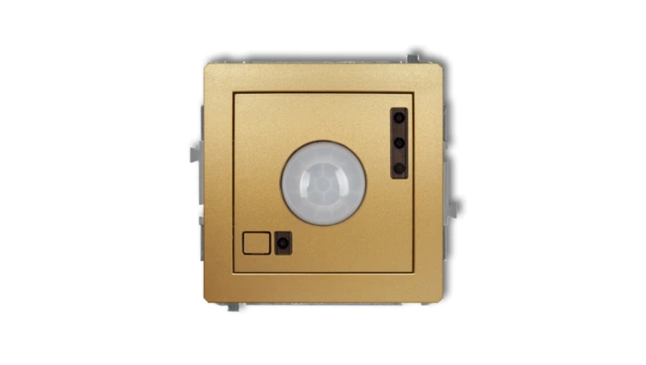DECO Czujnik elektroniczny ruchu złoty 29DCR-1