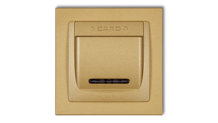 DECO Łącznik hotelowy złoty 29DSH-1