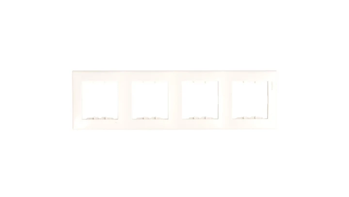 Sedna Ramka poczwórna kremowa pionowa SDN5802023