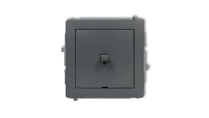 DECO Łącznik schodowy w stylu amerykańskim grafitowy mat 28DWPUS-3