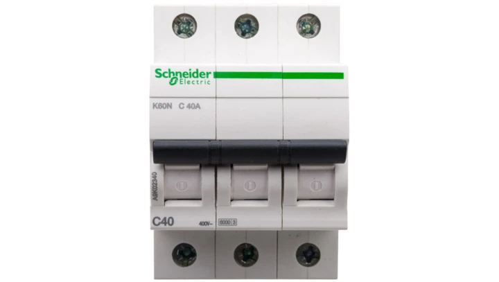 Wyłącznik nadprądowy 3P C 40A 6kA AC K60N A9K02340