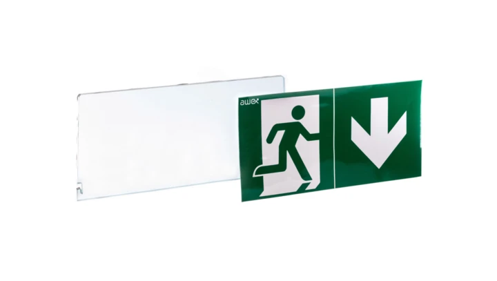 Plexa EXIT S + uchwyty mocujące + PU34/47 ETS/PLX/PU34/47