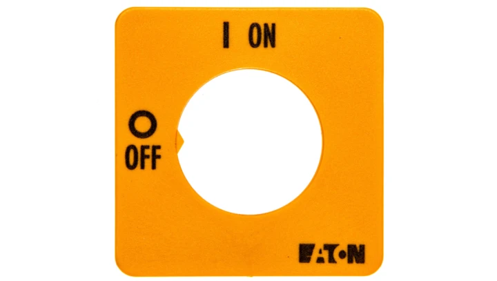 Tabliczka opisowa kwadratowa 0-1 FS908-GE-TO 003198