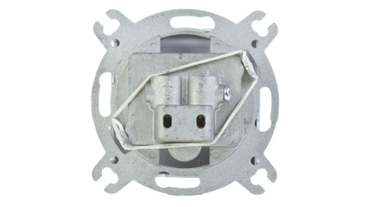 KARO Gniazdo antenowe RTV zakończeniowe 10dB srebrny perłowy GPA-10SPZ/m/43